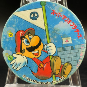 Mario Goal Menko Super Mario Bros Famicom Card Nintendo 1985 NES Japanese