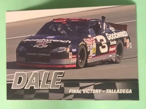 2007 Press Pass - Nascar #28 - Dale Earnhardt - Final Victory - Talladega - Picture 1 of 2