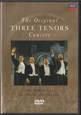 THREE TENORS - The Original Concert - 1990 DVD (Pavarotti / Domingo/ Carreras) - Image 1 of 3