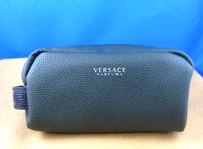 VERSACE PARFUMS Dopp Kit / Bolsa de artículos de tocador verde bosque Foto 1 de 4