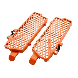 Trail Tech Radiator Guards Orange For KTM 200 XC 2008-2009 - Picture 1 of 3