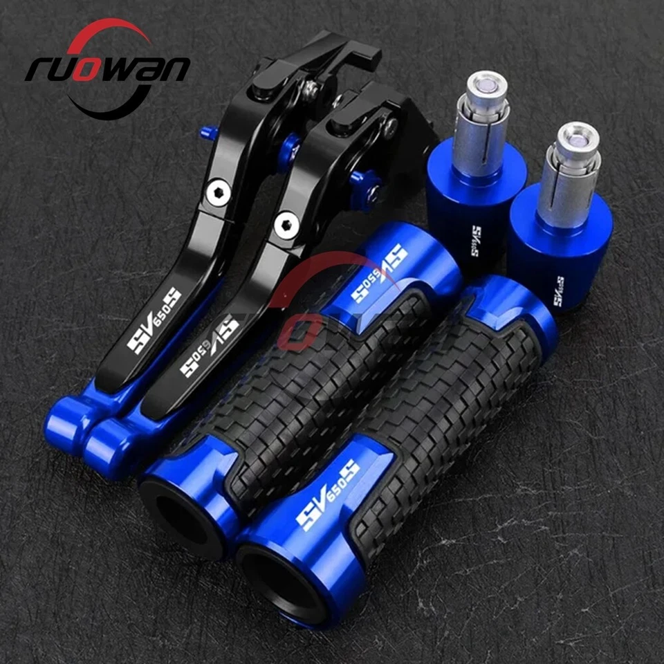 Apto para Suzuki SV650S SV650/S SV 650 S CNC manija empuñaduras tapa freno embrague palancas Foto 1 de 1