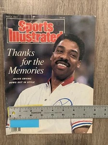 Sports Illustrated May 4, 1987 "Thanks for the Memories" Julius Erving NBA 76ers - Picture 1 of 10