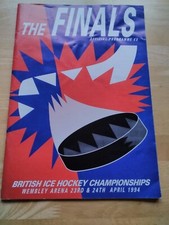 1994 ICE HOCKEY FINALS =  NOTTINGHAM PANTHERS CARDIFF SHEFFIELD STEELERS FIFE