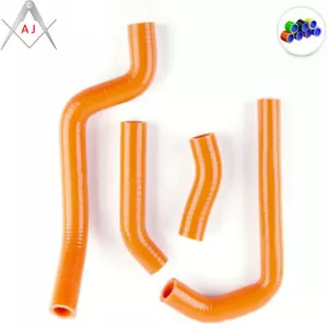 For 2008-2012 09 10 11 KTM 450XC 525XC 450 525 XC Silicone Radiator Hose Orange - Bild 1 von 7