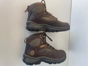 Botas para mujer Timberland Gore-Tex de cuero marrón senderismo exterior 15631 talla 7 - Imagen 1 de 12