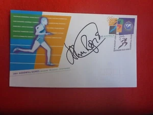 JOHN REGIS UK HAND SIGNED GOODWILL GAMES PSE - Picture 1 of 1