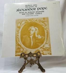 SEALED NEW Spoken Arts Treasury of Alexander Pope Read by Speaight Audley SA 962 - Picture 1 of 3