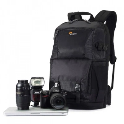 Lowepro Fastpack BP 250 AW II Travel Ready Backpack #LP36869 Drones Camera Video - Image 1 of 4