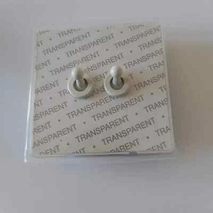 Schneider GU1422TCLR 2 Gang klar unsichtbar Kippschalter transparent Acryl  - Bild 1 von 5