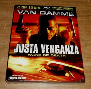 JUSTA VENGANZA LIMITADA NUMERADA BLU-RAY+8 POSTALES NUEVO ACCION (SIN ABRIR) A-B - Imagen 1 de 6
