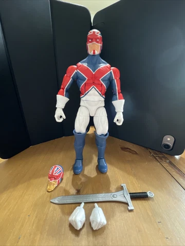 Hasbro Marvel Legends 6" Excalibur Captain Britain loose complete Cover