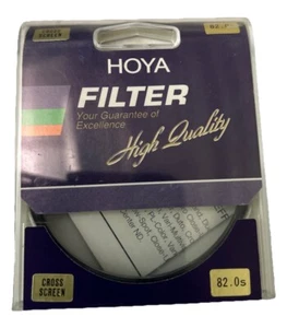 Hoya Filter 82.0s Cross Screen 4 Beam High Quality protective case - Picture 1 of 6