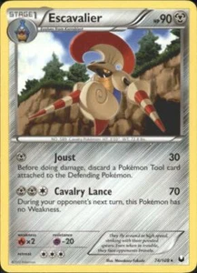 2x (BW5-74) Escavalier Rare Pokemon B&W Dark Explorers Card # 74 - Picture 1 of 1