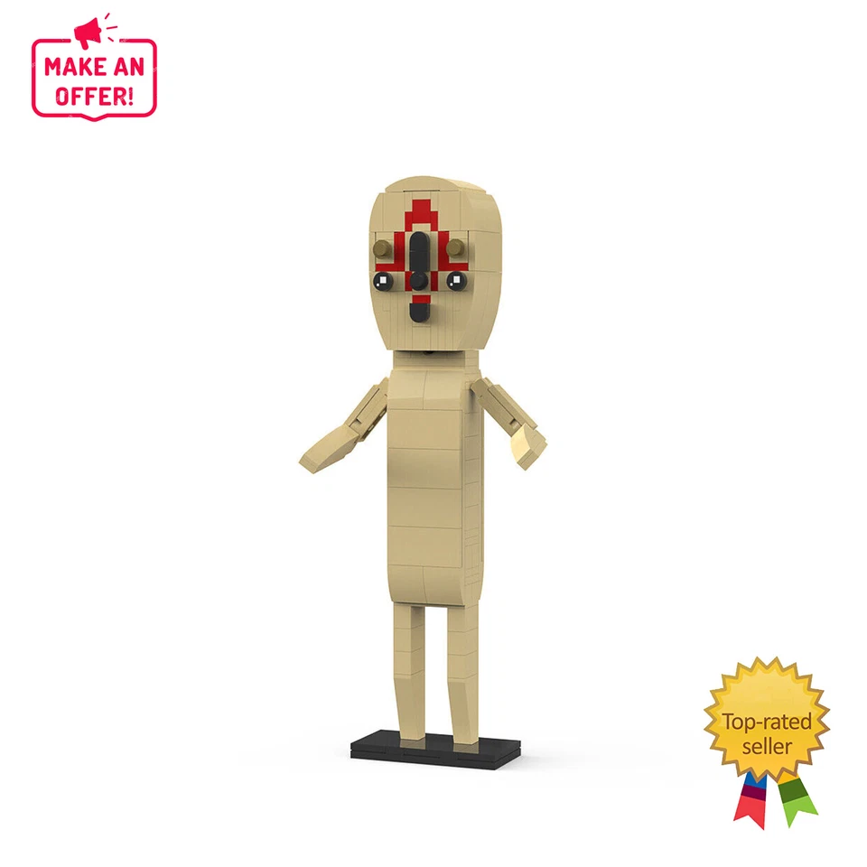 MOC: Plant-like Organisms Peanut-shaped Monster Model 180 Pieces Brand New - Image 1 of 4