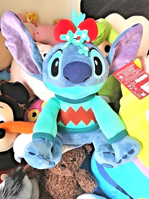 Stitch lilo Peluche morbido holidays natale Disney Store 35 cm 415157299298