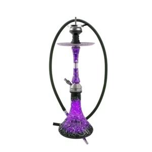 ColorBurst Hookah 54cm β Premium Resin Purple Shisha Kit | Latest 2025 Shisha - Picture 1 of 4