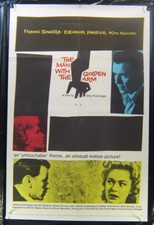 The MAN with the GOLDEN ARM 1960 R60 1Sheet Movie Poster Frank Sinatra Saul Bass