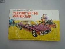 BROOKE BOND HISTORY OF THE MOTOR CAR  ALBUM
