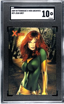 2009 Rittenhouse X-Men Archives #29 Jean Grey SGC 10 !!! POP 1 !!! - Image 1 of 2