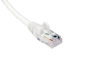25 MTR BLANCO CAT5E CABLE DE CONEXIÓN CABLE DE CONEXIÓN ETHERNET PARCHE ver nuestra tienda para más - Imagen 1 de 1