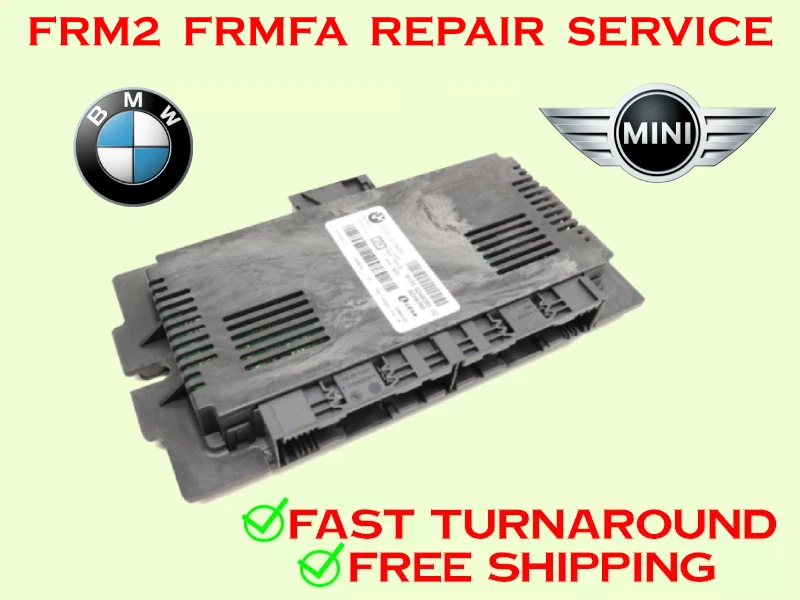 Módulo de reposapiés BMW MINI FRMFA FRM2 FRM3 cortocircuito 9CBB 9CBC servicio de reparación Foto 1 de 1