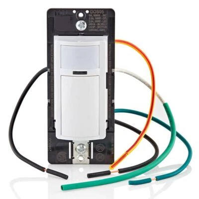 Decora In-Wall Motion Sensor Light Switch, Motion Activated, Auto-On/Auto-Off, - Image 1 of 4