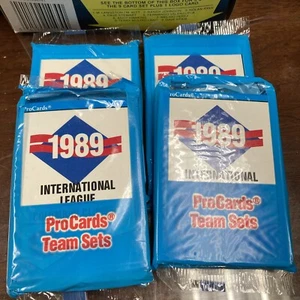  1989 PRO CARDS   International League COLUMBUS CLIPPERS  Baseball Team Set   - Picture 1 of 3