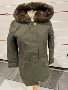 JOULES Piper Cosy cappotto caldo 2 in 1 Heritage verde taglia 8 12 14 18 RP £ 199 spedizione gratuita Regno Unito e P - Foto 1 di 5