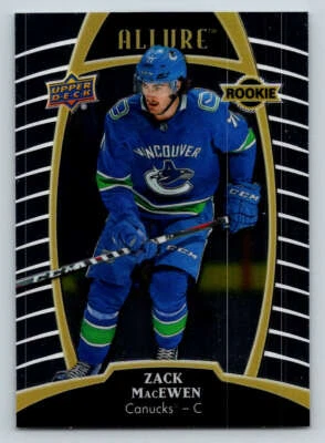 2019-20 UD Allure #68 Zack MacEwen RC (ref 190061) - Image 1 of 2