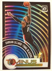 2020-21 Optic Damian Lillard PURPLE Prizm Card #14 T-Minus Trail Blazers Star!  - Picture 1 of 3