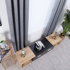 Navy Treatments Drape New Color Scarf Polyester Home Panel White Solid Window ON