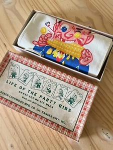 Antique life of the party bibs baker lockwood Mfg Co - Picture 1 of 9