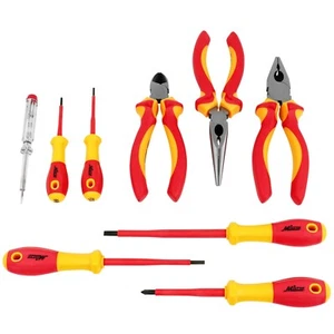 Milton® 9 piezas Juego de herramientas manuales aisladas, vehículo eléctrico, herramientas eléctricas EV01 - Imagen 1 de 4