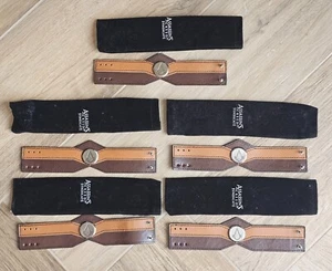 5x Assassins Creed Syndicate Game Promo Bracelet Logo Leather Promotional Item - Picture 1 of 3