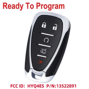 NEW FOR 2021-2023 CHEVROLET MALIBU 5 BUTTON REMOTE START KEY FOB 13522891 HYQ4ES - Picture 1 of 5