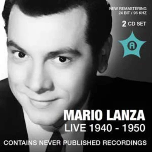 Mario Lanza Mario Lanza: Live 1940-1950 (CD) Album (UK IMPORT) - Image 1 of 1