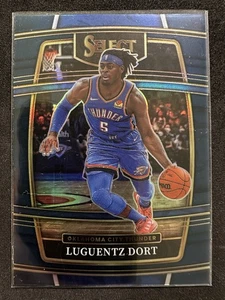 2021-22 Panini Select - Concourse Luguentz Dort #2 Silver Prizm - Picture 1 of 2