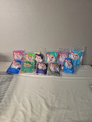 McDonalds Teenie Beanie Babies 1993 Complete Set Missing #2 11 Pieces Happy Meal - Image 1 of 4