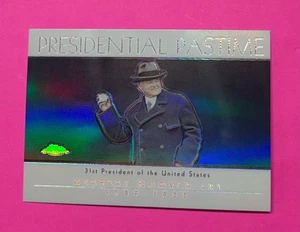 2004 Topps Chrome Presidential Pastime Refractors #PP30 Herbert Hoover - Bild 1 von 1