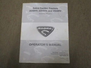 John Deere Sabre Service & Repair Manual 2048 HV 2254 HV 2554 2048HV 2554HV - Picture 1 of 2