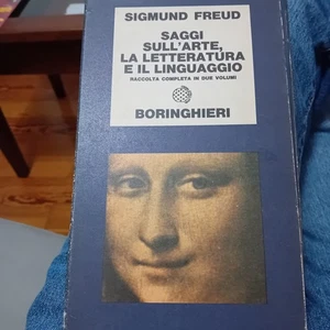 SAGGI SULL'ARTE LA LETTERATURA E IL LINGUAGGIO BORLINGHIERI 2 VOLUMI FREUD-1969 - Foto 1 di 5