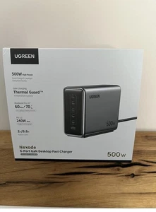 Station de charge rapide UGREEN Nexode 500W GaN - Photo 1 sur 4