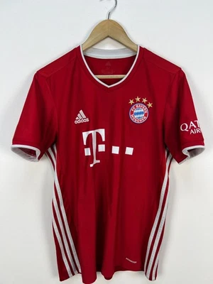 Bayern Munich 2020/21 Home Shirt Soccer Jersey Size M - Image 1 of 4