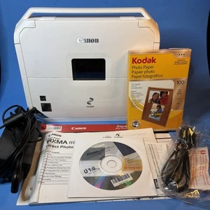Canon PIXMA mini320 Portable Photo Printer – Tested Works w/ Manual - Afbeelding 1 van 8