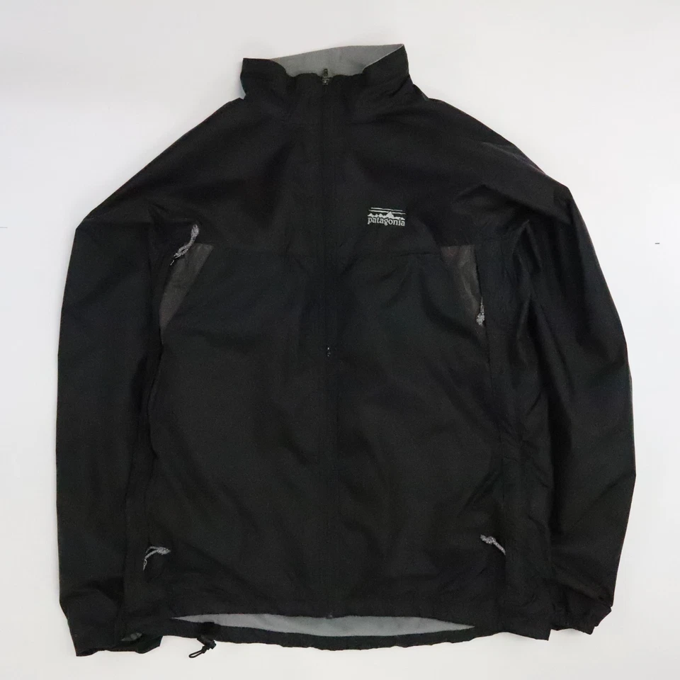 Chaqueta cortavientos Patagonia vintage ligera talla mediana negra Foto 1 de 4