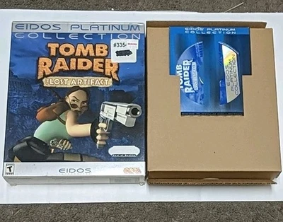 Tomb Raider The Lost Artifact Eidos Platinum Collection Big Box PC Game - Image 1 of 4