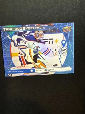 25-26 UD Series 1 Hockey Tracking Systems TS-11 Stuart Skinner - Image 1 of 2