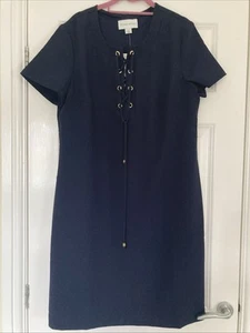 Ronnie Nicole Navy Dress - 14 - Picture 1 of 4