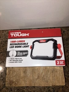 Hyper Tough 1000 Lumen Rechargeable LED Work Light - Picture 1 of 4